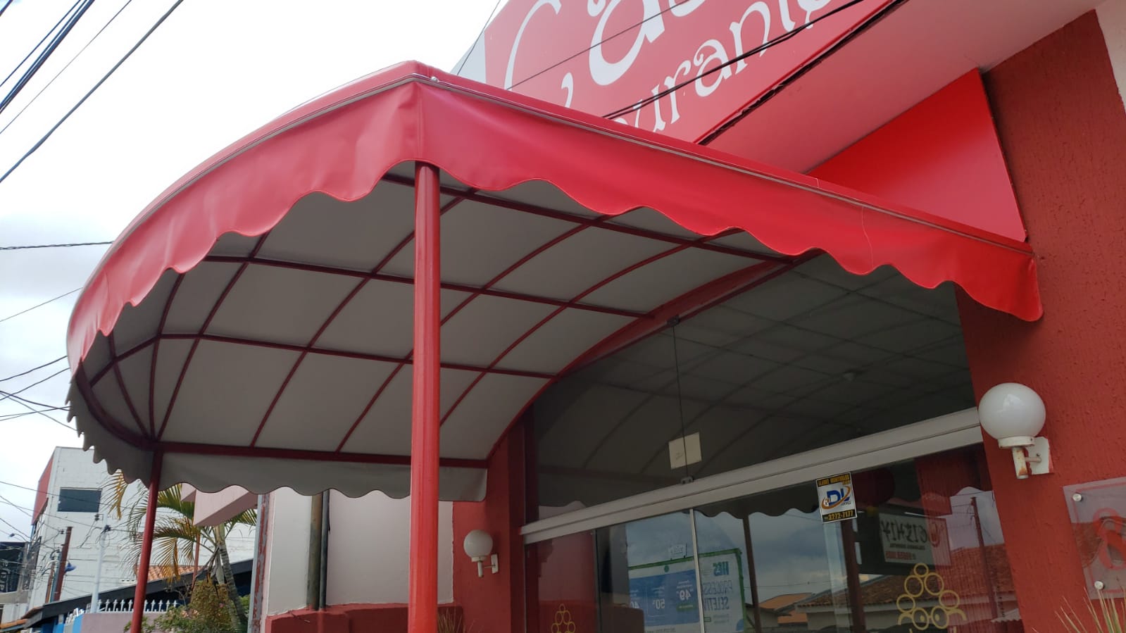 Cobertura Fixa em Lona